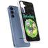 Adult Swim Rick and Morty Portal Travel Galaxy A35 5G Clear Case